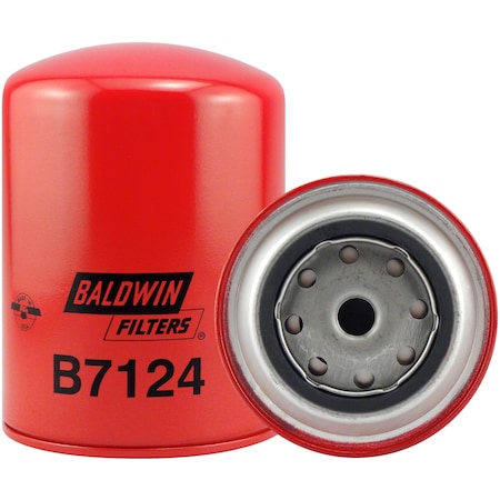 Baldwin Filters Oil Filter, Spin-On, By-Pass B7124